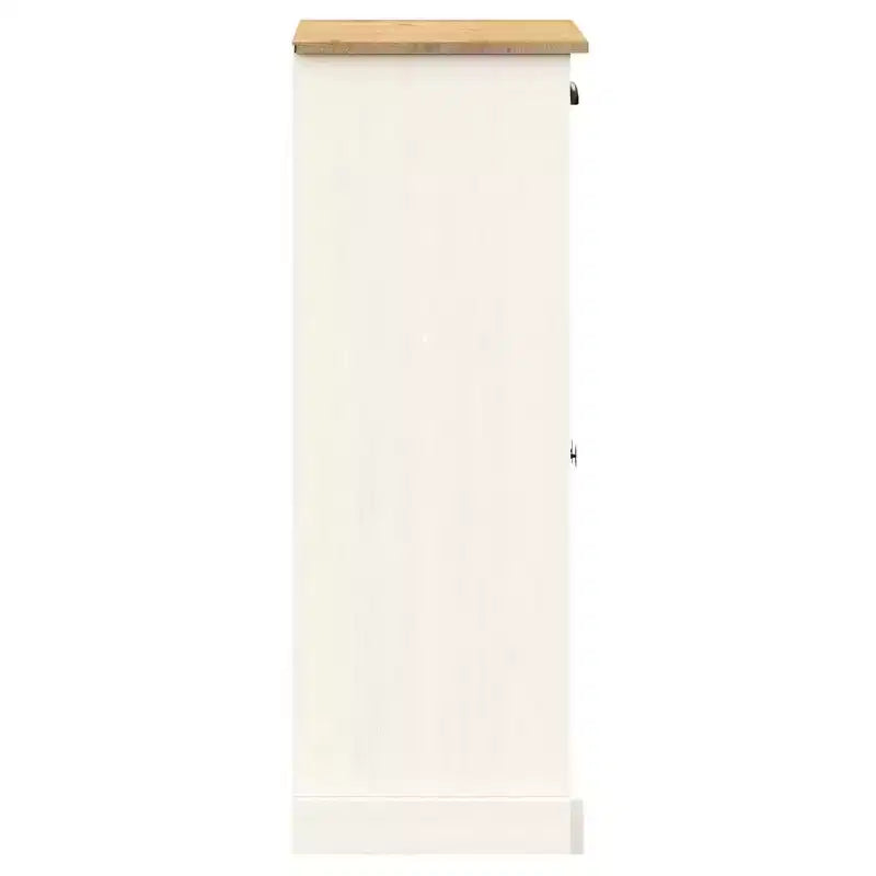 vidaXL Shoe Cabinet Shoe Storage Organizer with Doors VIGO Solid Wood Pine