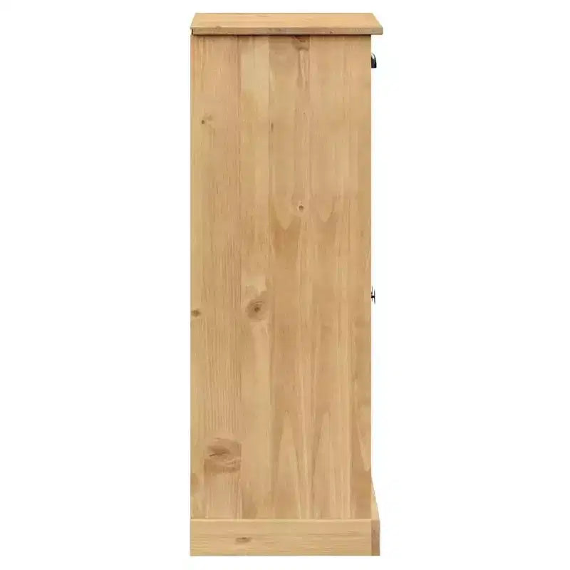 vidaXL Shoe Cabinet Shoe Storage Organizer with Doors VIGO Solid Wood Pine