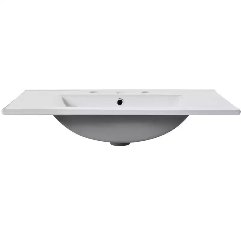 36 Bathroom Vanity with Sink, Bathroom Storage Cabinet with Drawers, Single Sink Bathroom Vanity with Soft Closing Doors