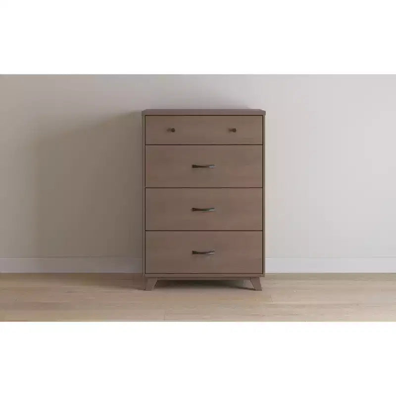 Child Craft SOHO 4 Drawer Chest for Nursery or Bedroom, Plenty of Storage, Anti-Tip Kit Included to Prevent Tipping, Non-Toxic, Baby Safe Finish