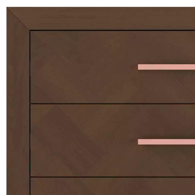 Child Craft Kieran 5 Drawer Chest for Nursery or Bedroom, Plenty of Storage, Anti-Tip Kit Included to Prevent Tipping, Non-Toxic, Baby Safe Finish
