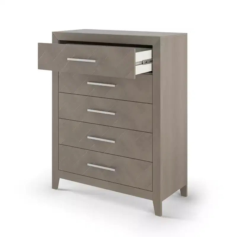 Child Craft Kieran 5 Drawer Chest for Nursery or Bedroom, Plenty of Storage, Anti-Tip Kit Included to Prevent Tipping, Non-Toxic, Baby Safe Finish