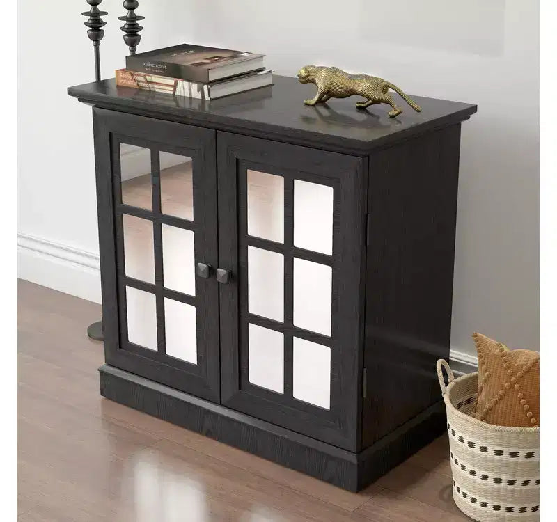 GDFStudio Rin 30.75'' Modern Sideboard Buffet Cabinet with Adjustable Shelf