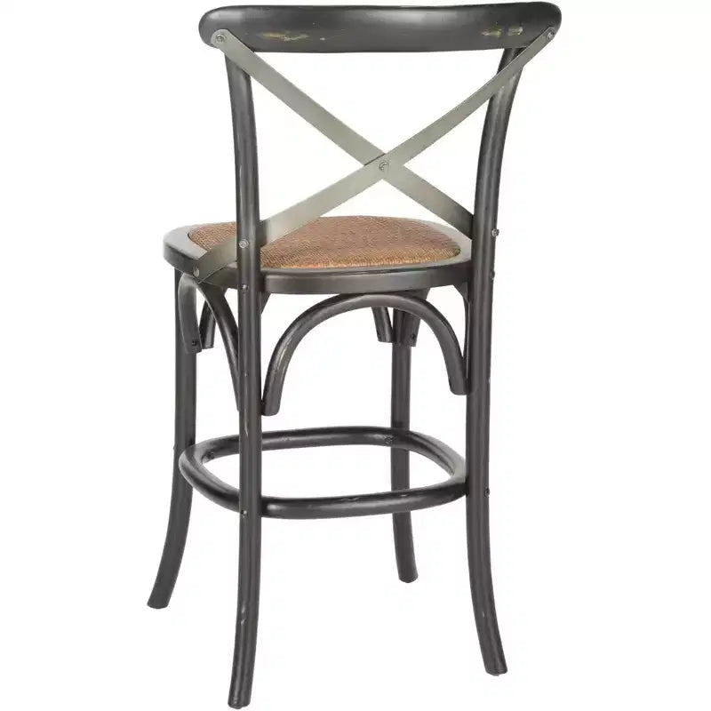 Eleanore X Back Counter Stool - AMH9505 - Safavieh